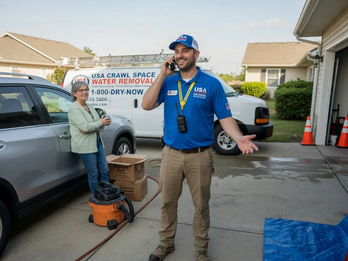 Crawl Space Water Removal Salamonia, IN FAQs
